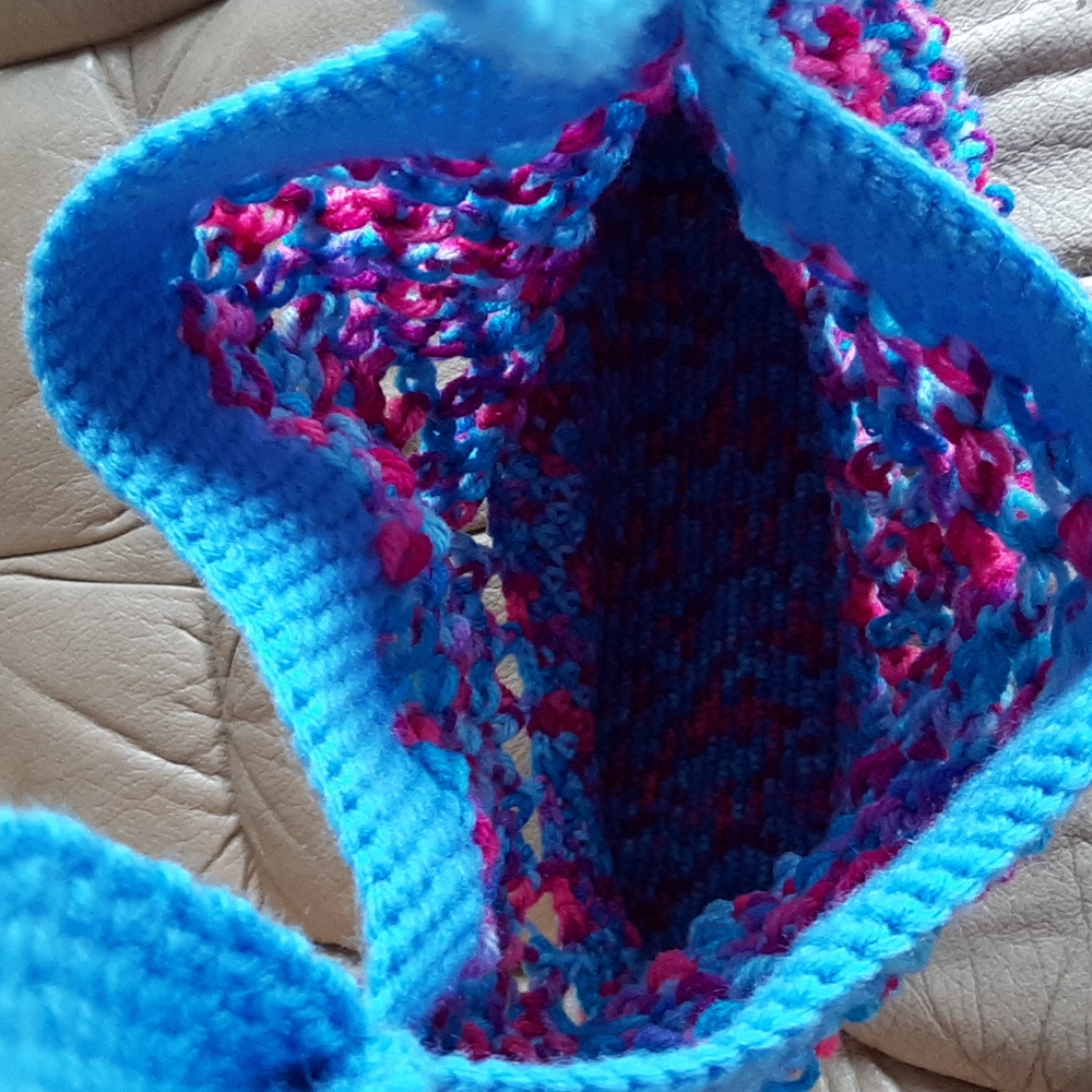 Multi Color Crochet Bag - Picture 6 of 7
